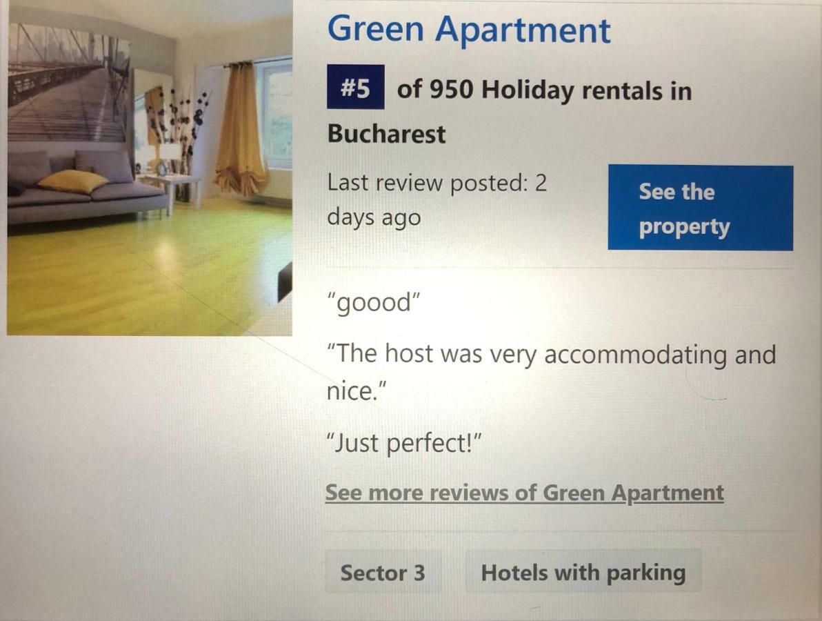 Green Apartment 6 Bucureşti Ngoại thất bức ảnh
