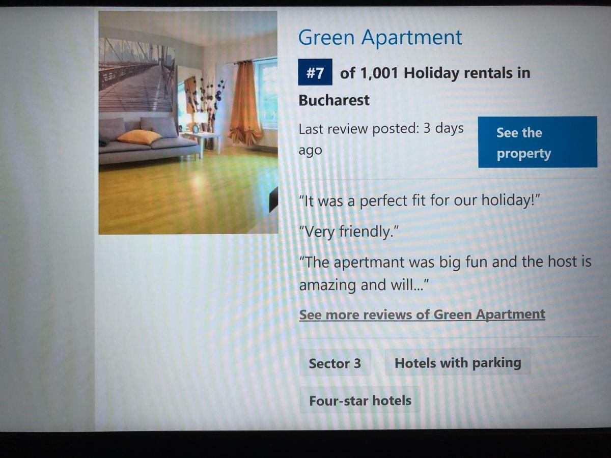 Green Apartment 6 Bucureşti Ngoại thất bức ảnh