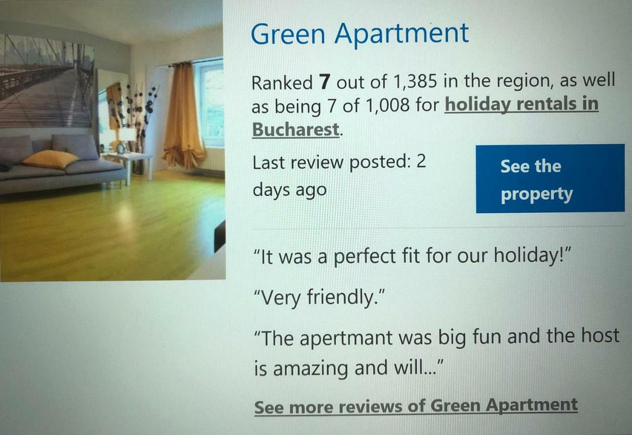 Green Apartment 6 Bucureşti Ngoại thất bức ảnh